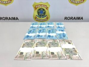 Polícia Federal prende homem com notas falsas de R$ 100 e R$ 50