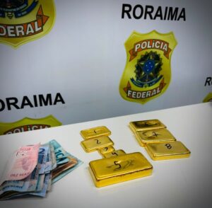 Operação Heisenberg da PF apreende ouro e equipamentos usados no garimpo ilegal na Raposa Serra do Sol