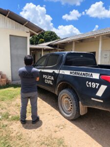 Adolescente é apreendido por suspeita de roubos em comunidade indígena de Normandia