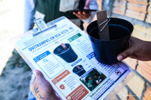 Começou o mapeamento de casas para implantação de armadilhas de Aedes aegypti em Boa Vista