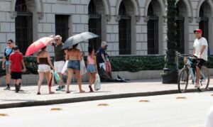 Onda de calor eleva temperaturas em grande parte do país