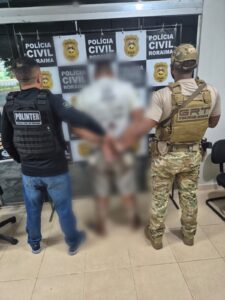 Homem condenado a 11 anos de reclusão por roubo em Manaus é preso em Boa Vista