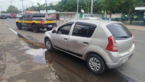 Albergado é preso durante ocorrência de acidente de trânsito em Boa Vista