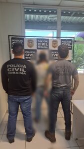Investigado por estupro e violência doméstica contra companheira é preso em Roraima