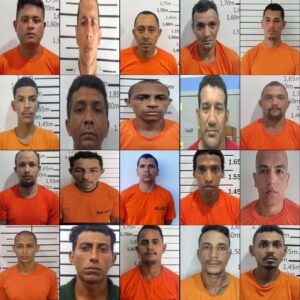Dicap divulga fotos de foragidos do sistema prisional de Roraima