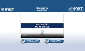 Plataforma Enem Libras ganha atualização com provas de 2017 a 2025