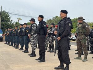 Mais de 80 policiais militares de Roraima participam da operação nacional Força Total