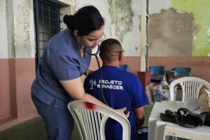 Ação oferece atendimento de saúde a reeducandos em Boa Vista