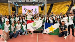 Alunos do IFRR representam Roraima em competição esportiva em Góias
