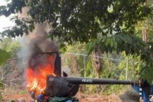 Força Aérea intercepta helicóptero vindo da Venezuela que sobrevoava Roraima clandestinamente