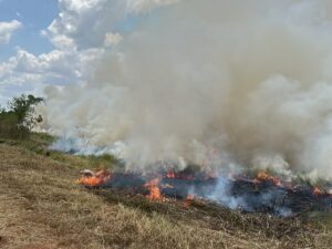 Incêndios de grandes proporções em Boa Vista fazem Corpo de Bombeiros emitir alerta sobre uso ilegal do fogo