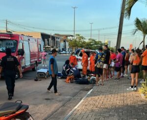 Corredor fica em estado grave após ser atropelado na Ville Roy, em Boa Vista