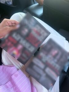 Grupo é flagrado distribuindo panfletos criminosos com ataques a Teresa e Nicoletti