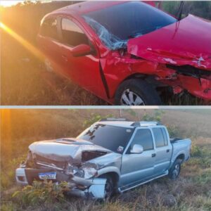 Homem morre em acidente entre dois carros na BR-432, no Cantá