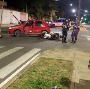 Motociclista morre após grave acidente em cruzamento de avenidas no São Vicente, em Boa Vista