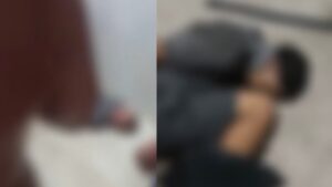 Suspeito de arrombamento é amarrado e contido por moradores após ser flagrado em comércio no São Bento