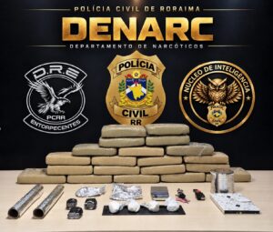 Polícia Civil apreende mais de 20 kg de drogas e prende homem em Boa Vista